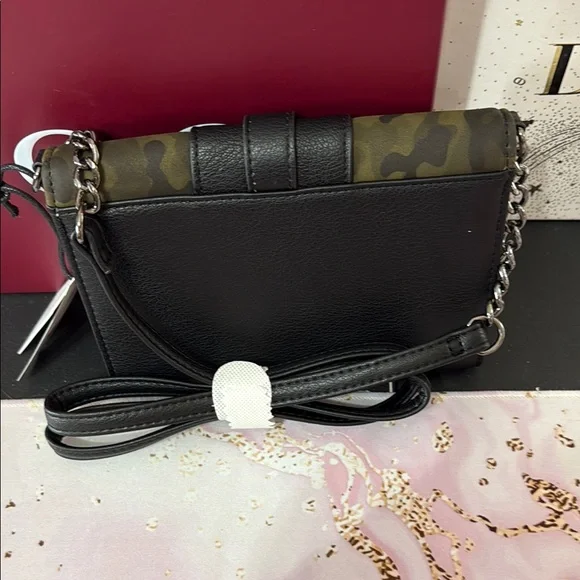 Jessica Black and Green Camouflage Women's Bag - Picture 3 of 3